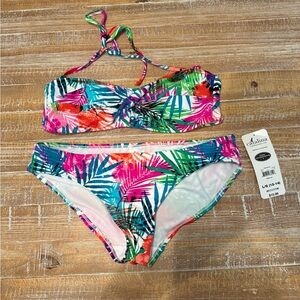 Colorful Tropical Bikini Set Large